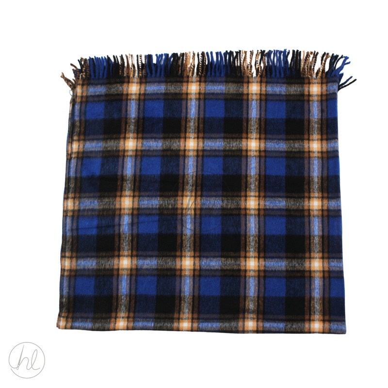 BLANKET ARANDA TOP CHECK D/BLUE FREE 1