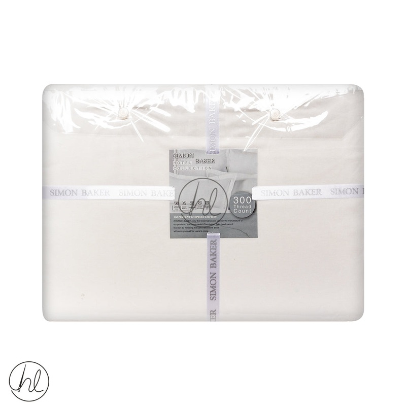 Egyptian Giza Cotton Fitted Sheet 300T Extra Depth Cream King