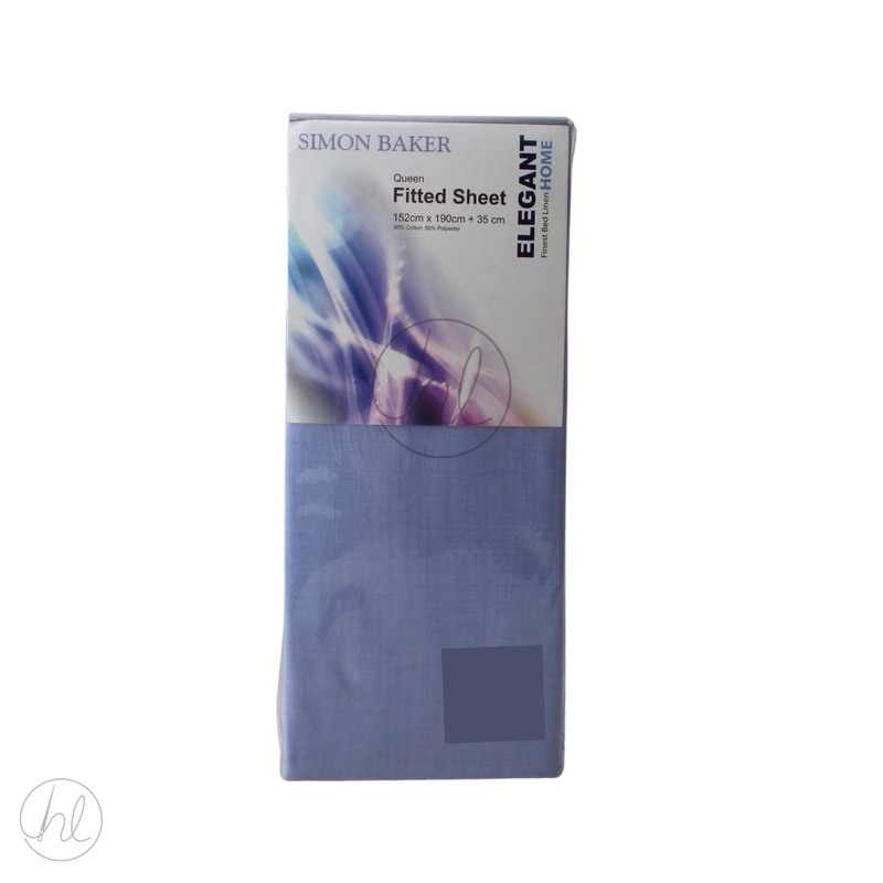 FITTED SHEET SKY BLUE QUEEN 1