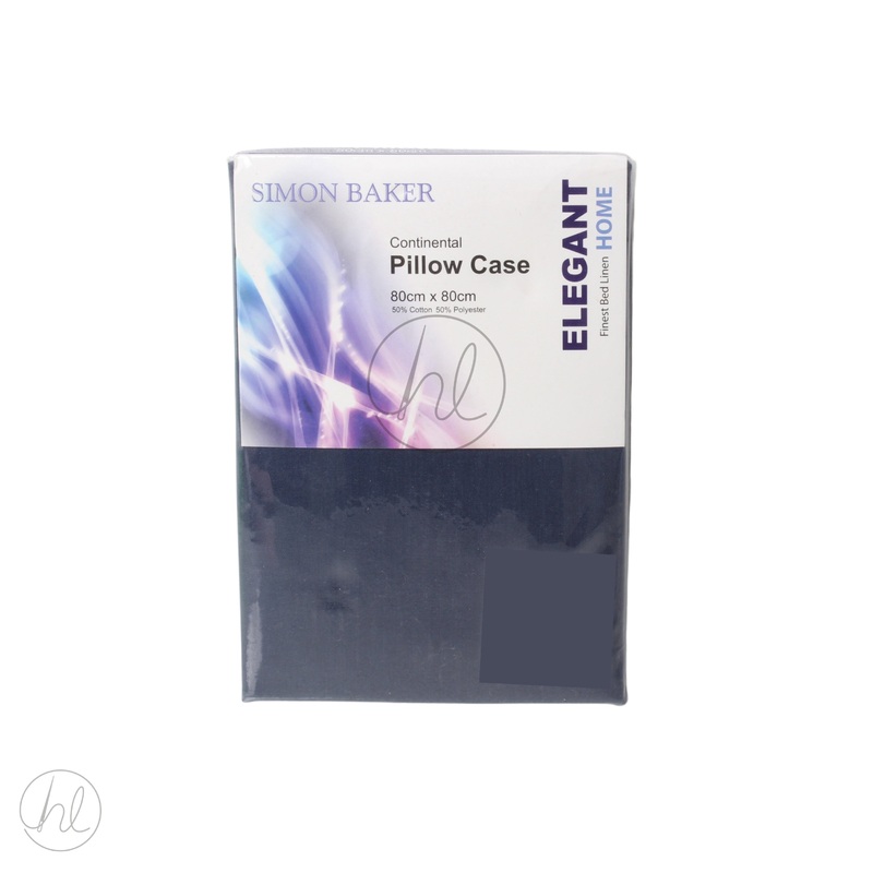 PILLOW CASES CONTI POLY CTTN NAVY FREE 1