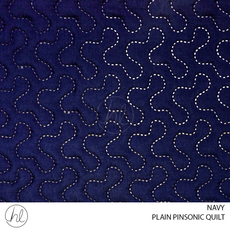 PLAIN PINSONIC QUILT LA NAVY QUEEN