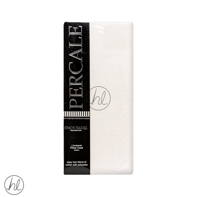 Polycotton Continental Pillow Case 200T Cream 80x80cm