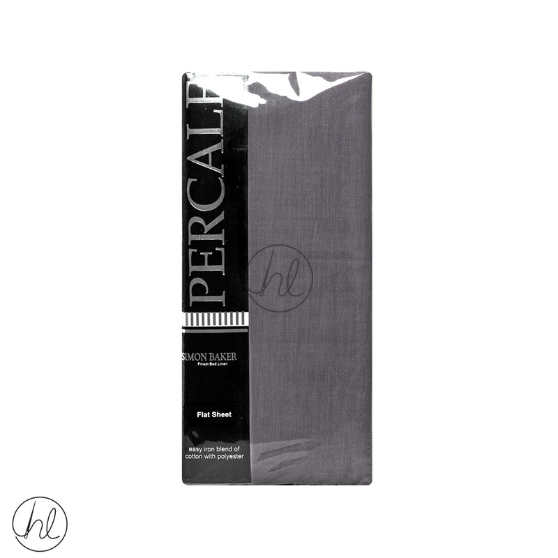 Polycotton Flat Sheet 200T Grey King