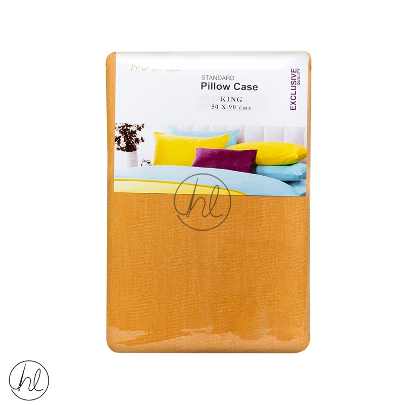 Standard King Pillow Cases LP Gold 50x90cm