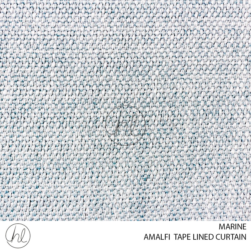 TAPED LINED READY-MADE CURTAIN AMALFI MARINE 265X218CM