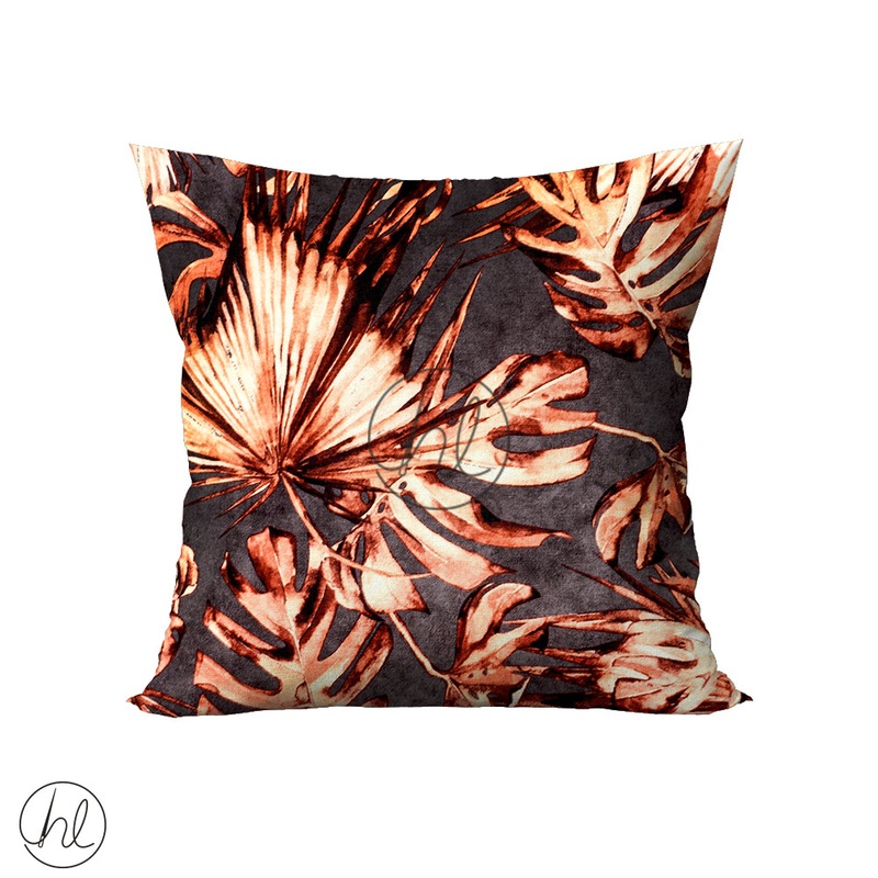 UPHOLSTERY SCATTER CUSHION ASSORTED BROWN 50X50CM