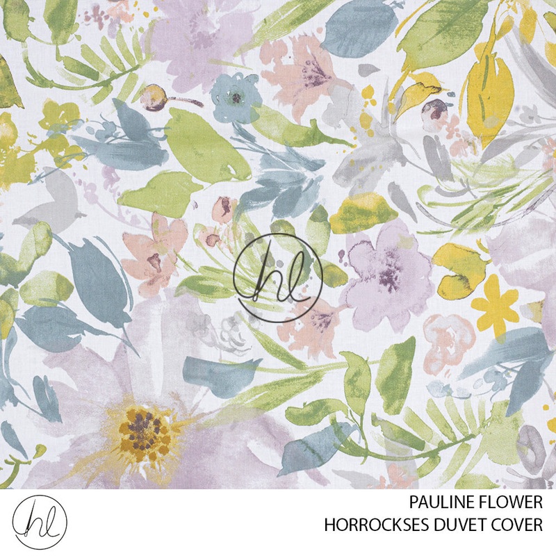 HORROCKSES DUVET COVER DESIGN 04 PAULINE FLOWER DOUBLE
