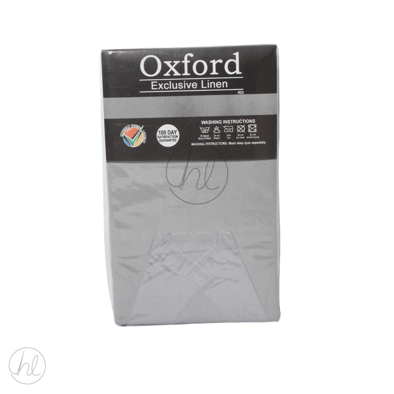 PILLOW CASES STD T144 GREY FREE 1