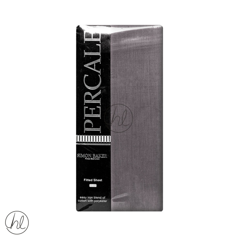 Polycotton Fitted Sheet 200T Extra Length And Depth Grey King
