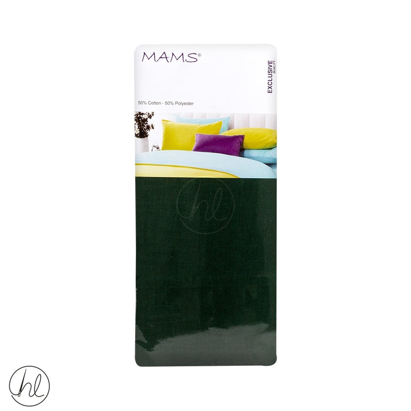 Polycotton Fitted Sheet Extra Depth Bottle Green Double