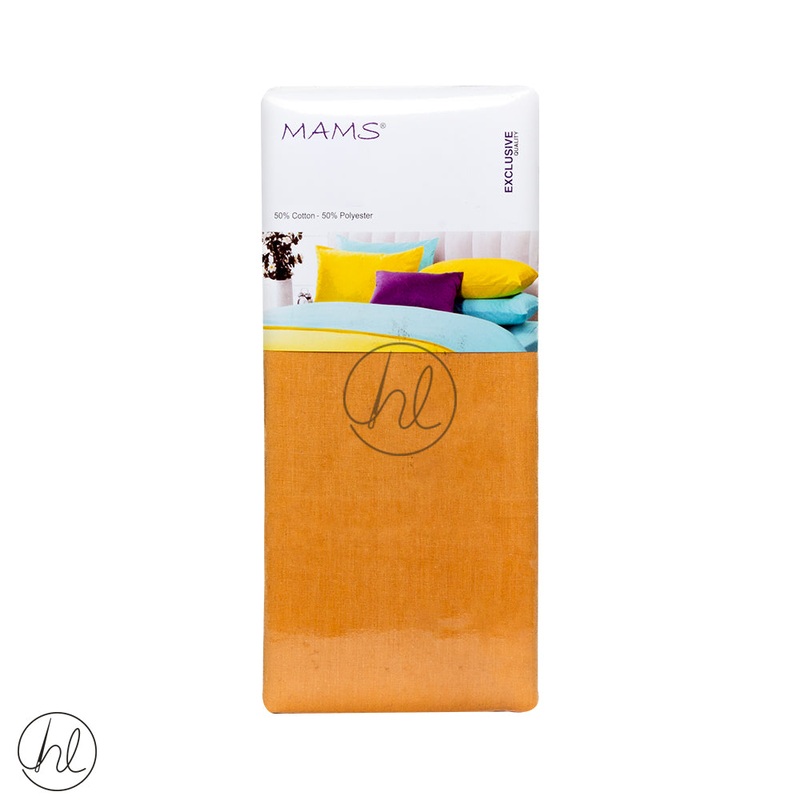 Polycotton Flat Sheet LS Gold 3/4