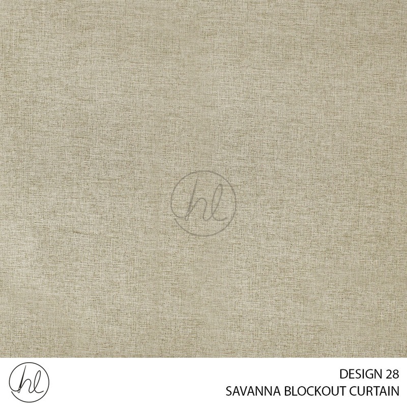 READY-MADE SAVANNA BLOCKOUT CURTAIN 225X250 DESIGN 28