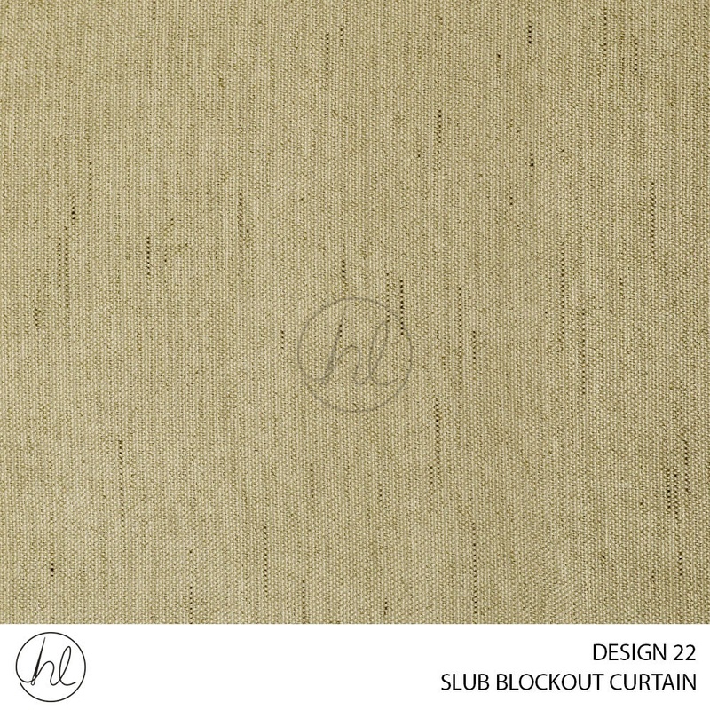 SLUB BLOCKOUT READY-MADE CURTAIN 230X218 DESIGN 22