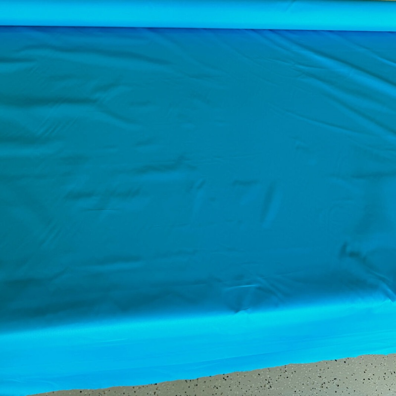 Turquoise Polyester Woven - Yardage