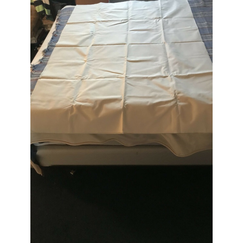 Blackout fabric, white, 54"x72"
