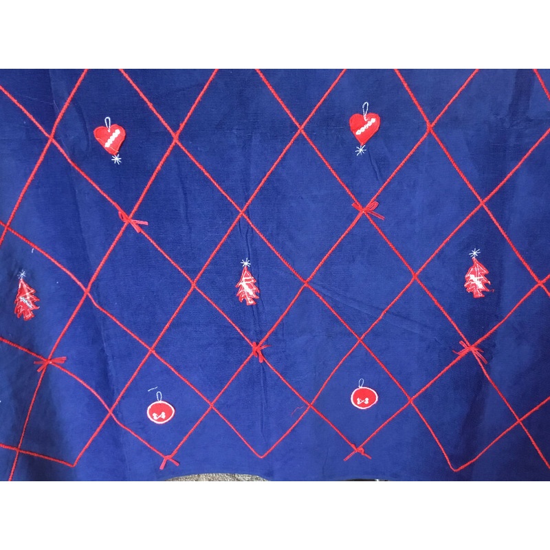 Blue Corduroy Holiday 3 yds