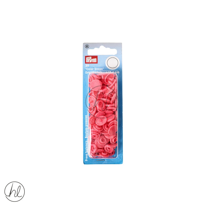 Press Studs Raspberry Free