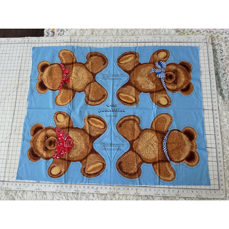 Teddy Bear printed panel