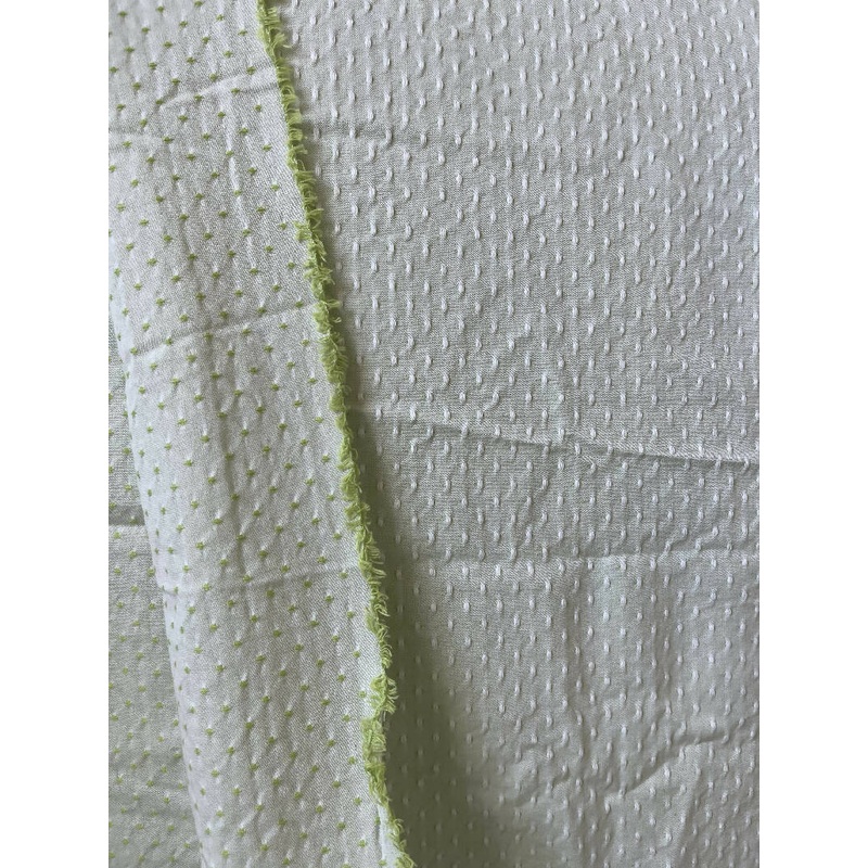 Woven Polka Dot Print - 3 1/2 Yards