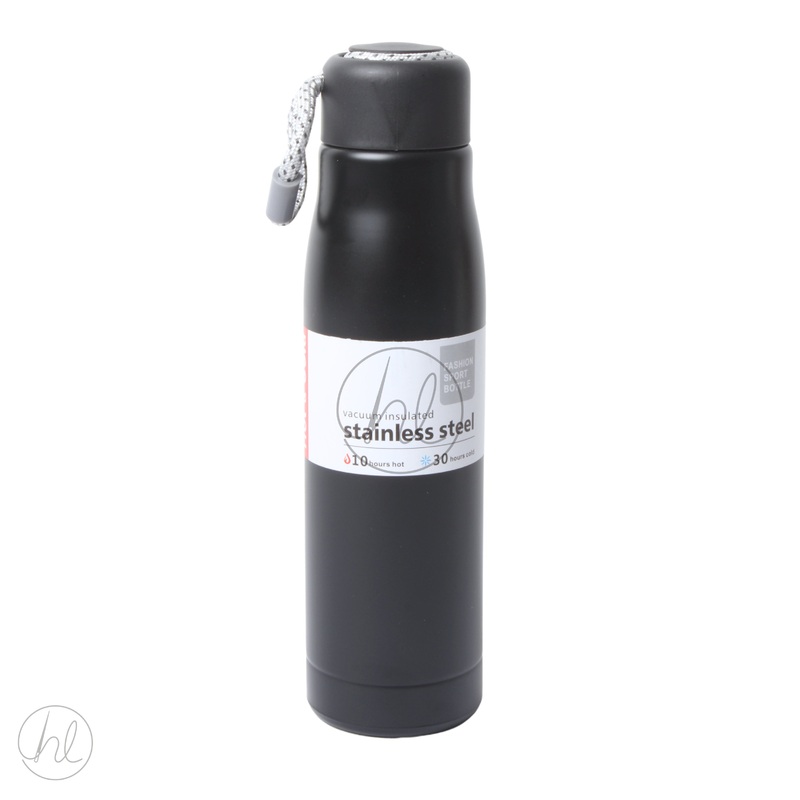 BOTTLE VACUUM INSULATED 500ML BLACK FREE