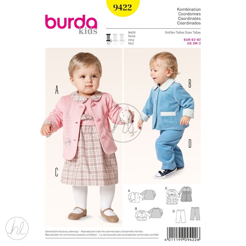 BURDA DRESS YELLOW 3M-2Y 1