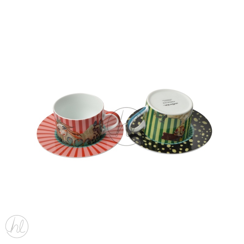 CUP & SAUCER OLIVIA PRINCESS