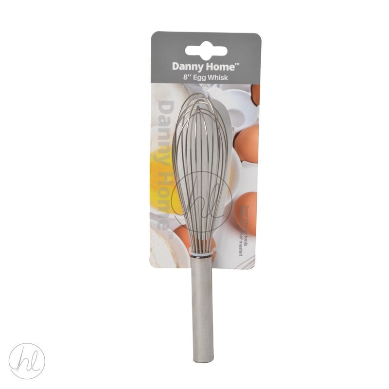 EGG WHISK 8 INCH S/STEEL FREE
