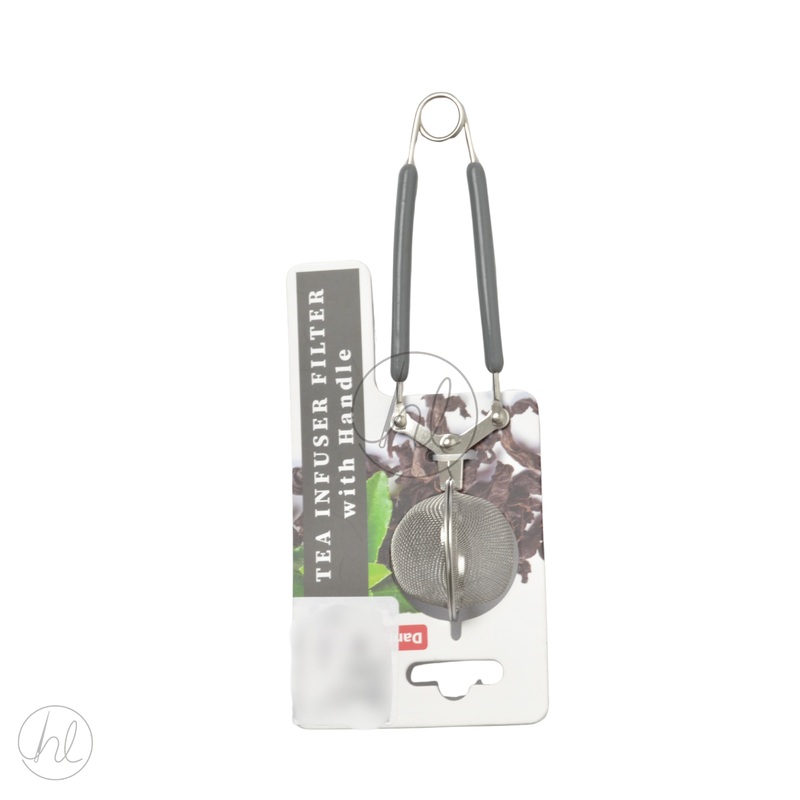 INFUSER WITH HANDLE GREY FREE