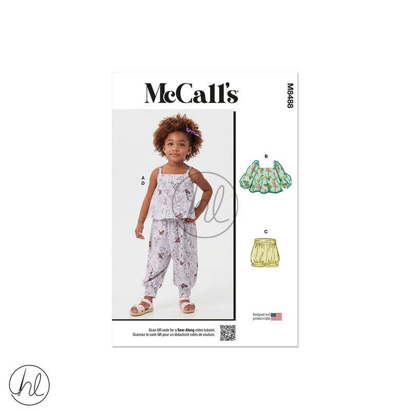 MCCALL'S PATTERN  M8488