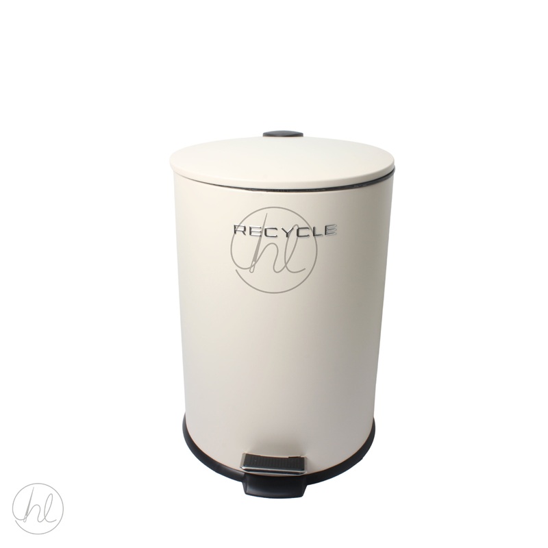DUSTBIN ENZO 20L CREAM FREE