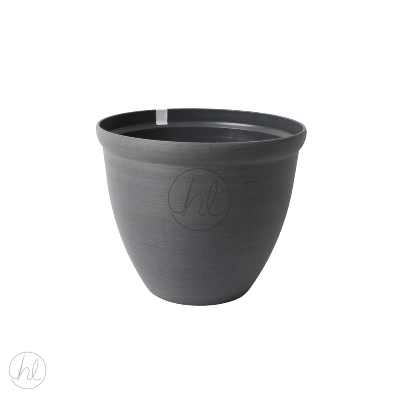 FLOWER POT 29.8X25CM GREY FREE 1