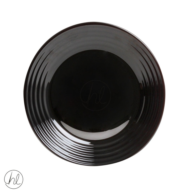 HARENA LUMINARC SIDE PLATE BLACK 39990
