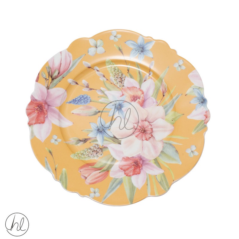 JENNA CLIFFORD JENNAS GARDEN PLATTER CHARGER JC-7272