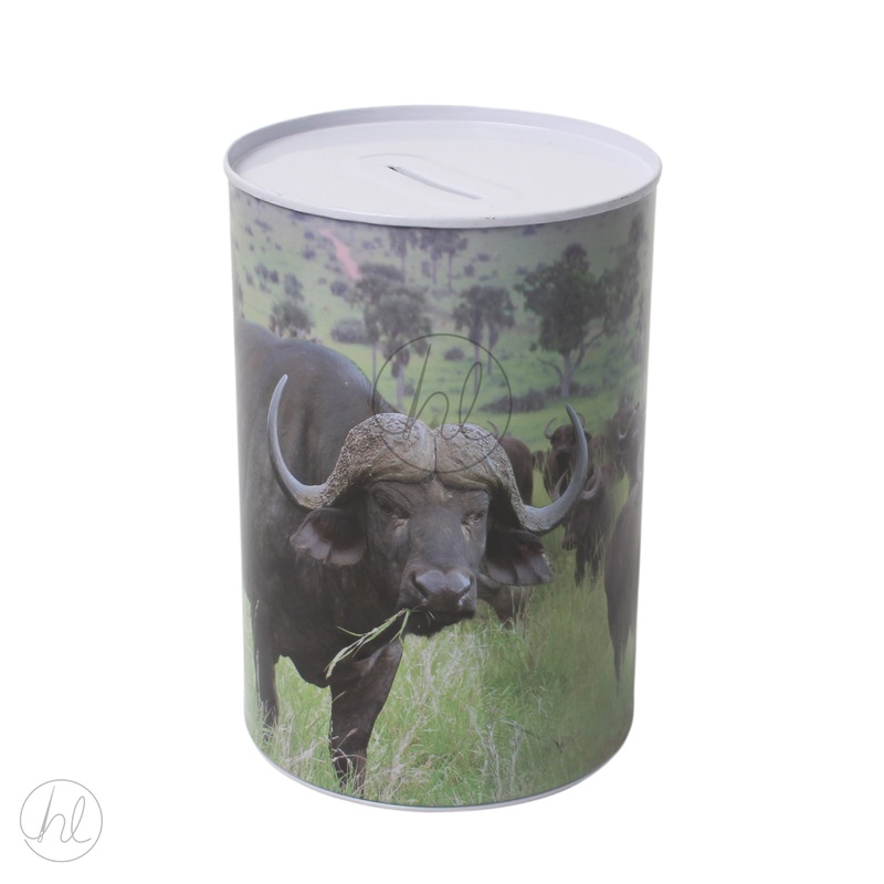 MONEY TIN BUFFALO MULTI LARGE