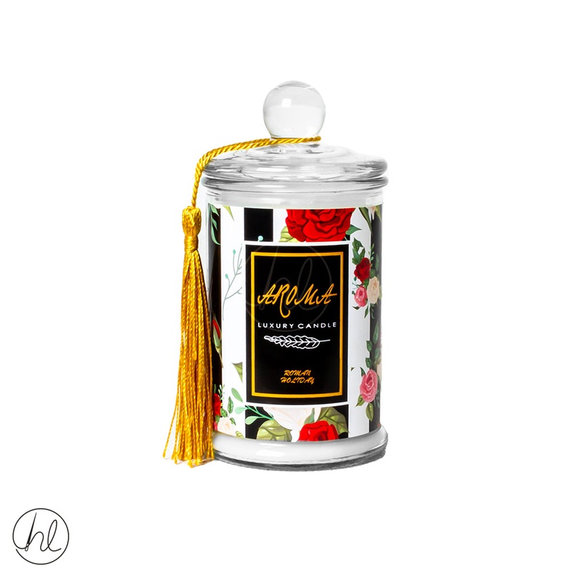 AROMA SCENTED CANDLEABY-4340 ROSES