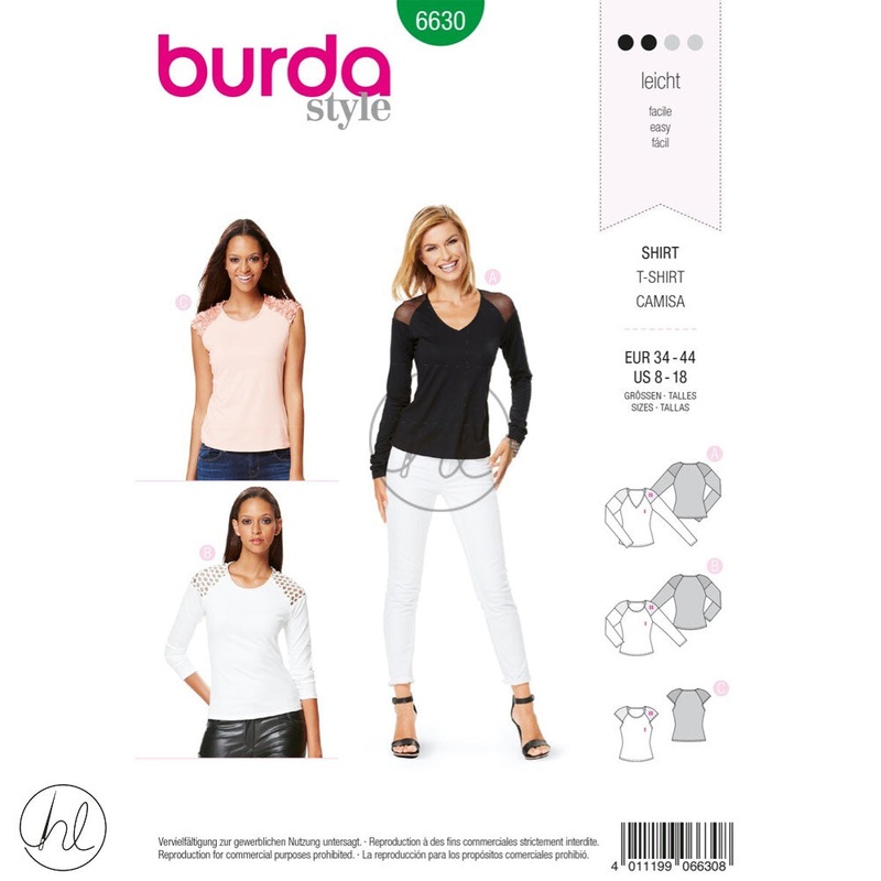 BURDA PATTERN 6630