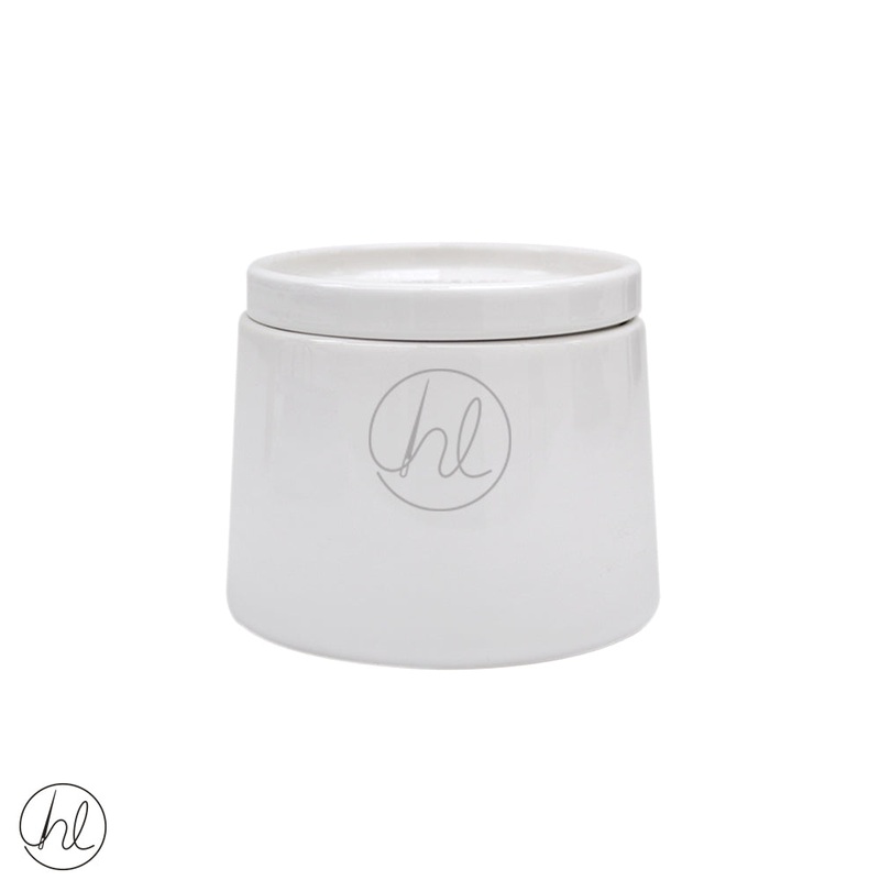 JAN HENDRIK FLAT SUGAR POT JH-000051 WHITE