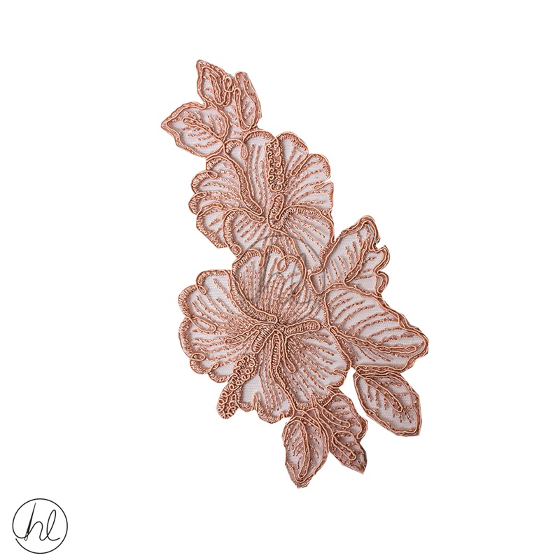 MOTIF METALLIC  190X120  PEACH
