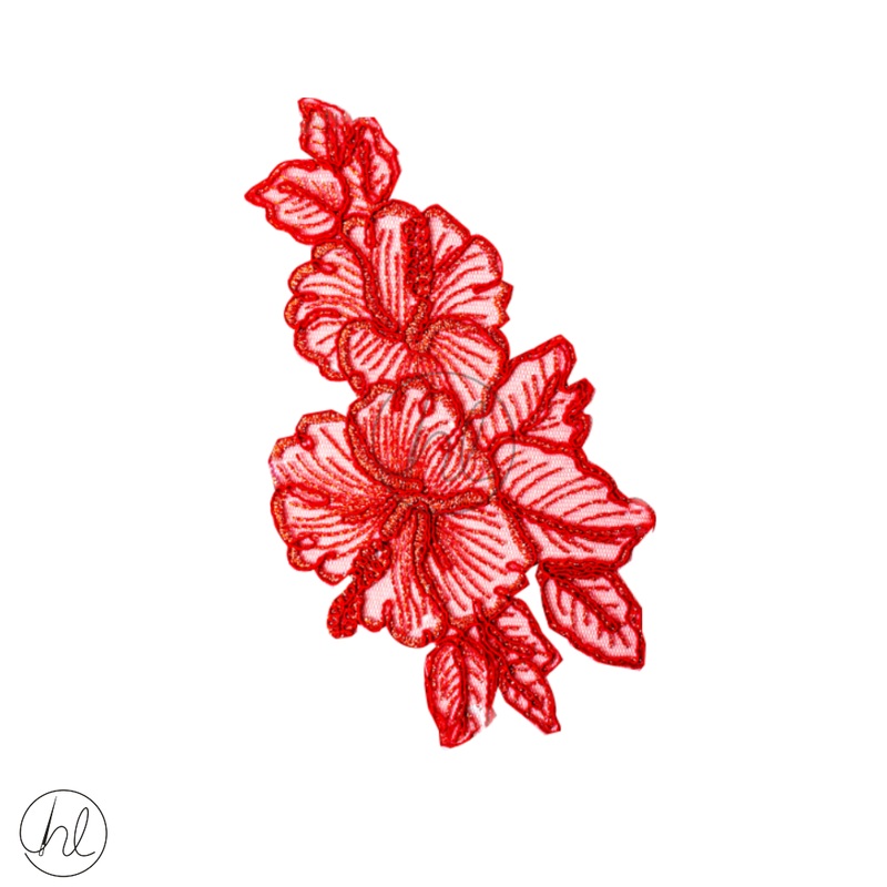 MOTIF METALLIC190X120 RED