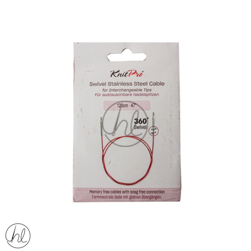 NEEDLE CABLE SWIVEL 120CM