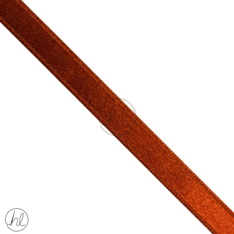 PLAIN SATIN RIBBON 30M 10MM RUST