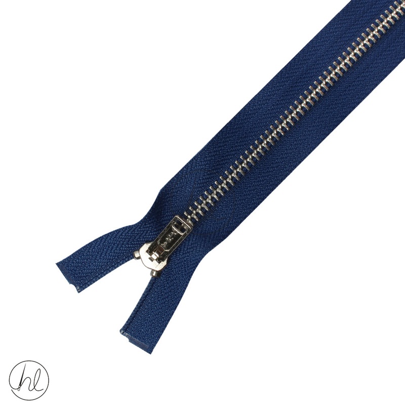 STEEL ZIP YKK BLUE 35CM