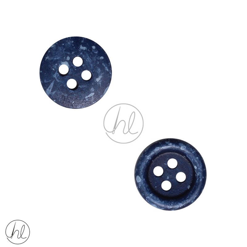WOODEN BUTTONS MED NAVY 16MM