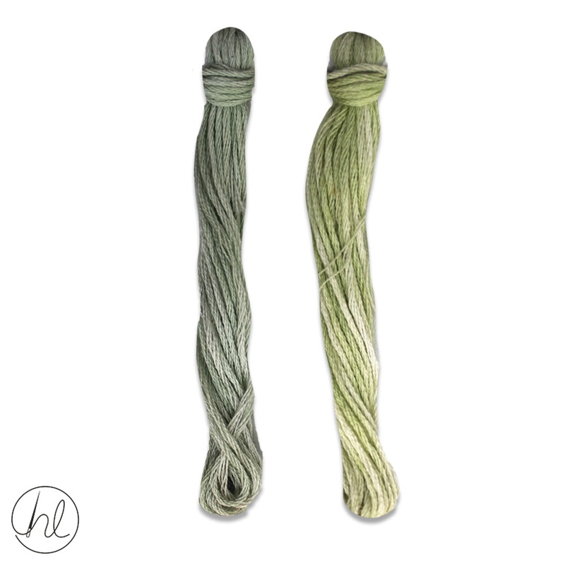 100% COTTON STRANDED THREAD 2X5M 50-CYPRESS PER SET