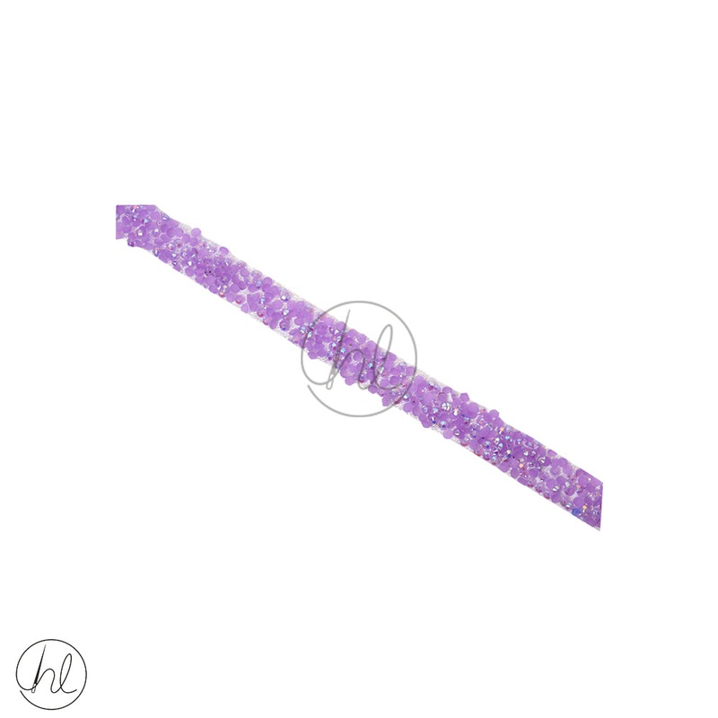 Braid Fancy Iron On Purple Free