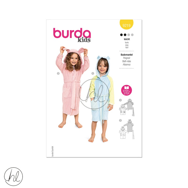 Burda Dress Yellow 9219