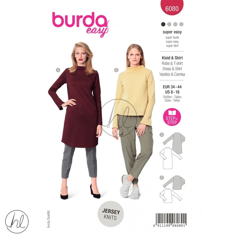BURDA PATTERN 6080 RED