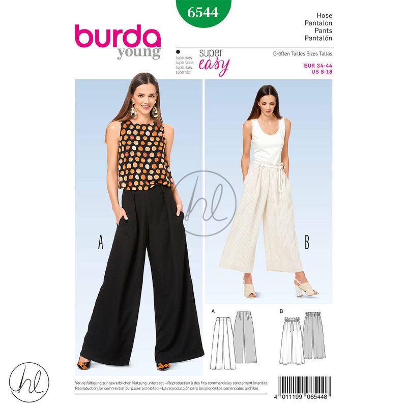 BURDA PATTERN 6544
