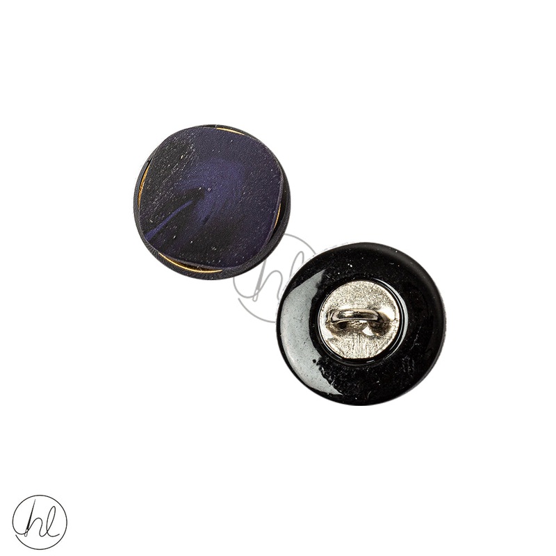 Buttons Fancy  15mmNavy