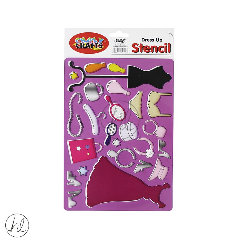 CRAZY CRAFT STENCIL DRESS UP (CCSDU)
